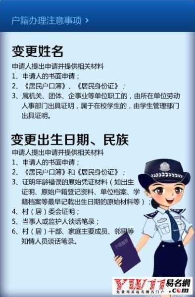 什么情况下可以修改名字（什么情况下才可以改名字）